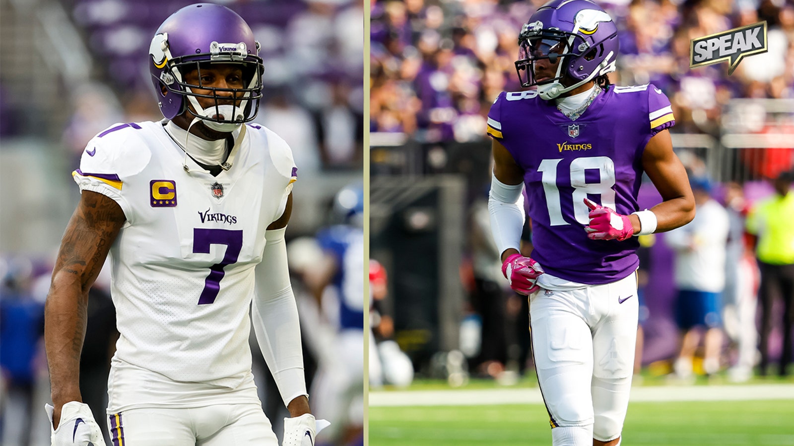 Vikings CB Patrick Peterson sobre WR Justin Jefferson: "O melhor do jogo"
