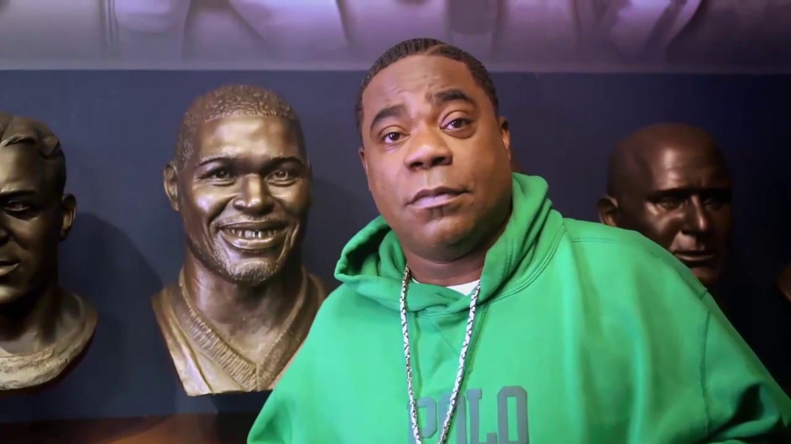 Super Bowl LVII: Tracy Morgan discusses Michael Strahan's legacy after preventing Tom Brady and the Patriots from their perfect season