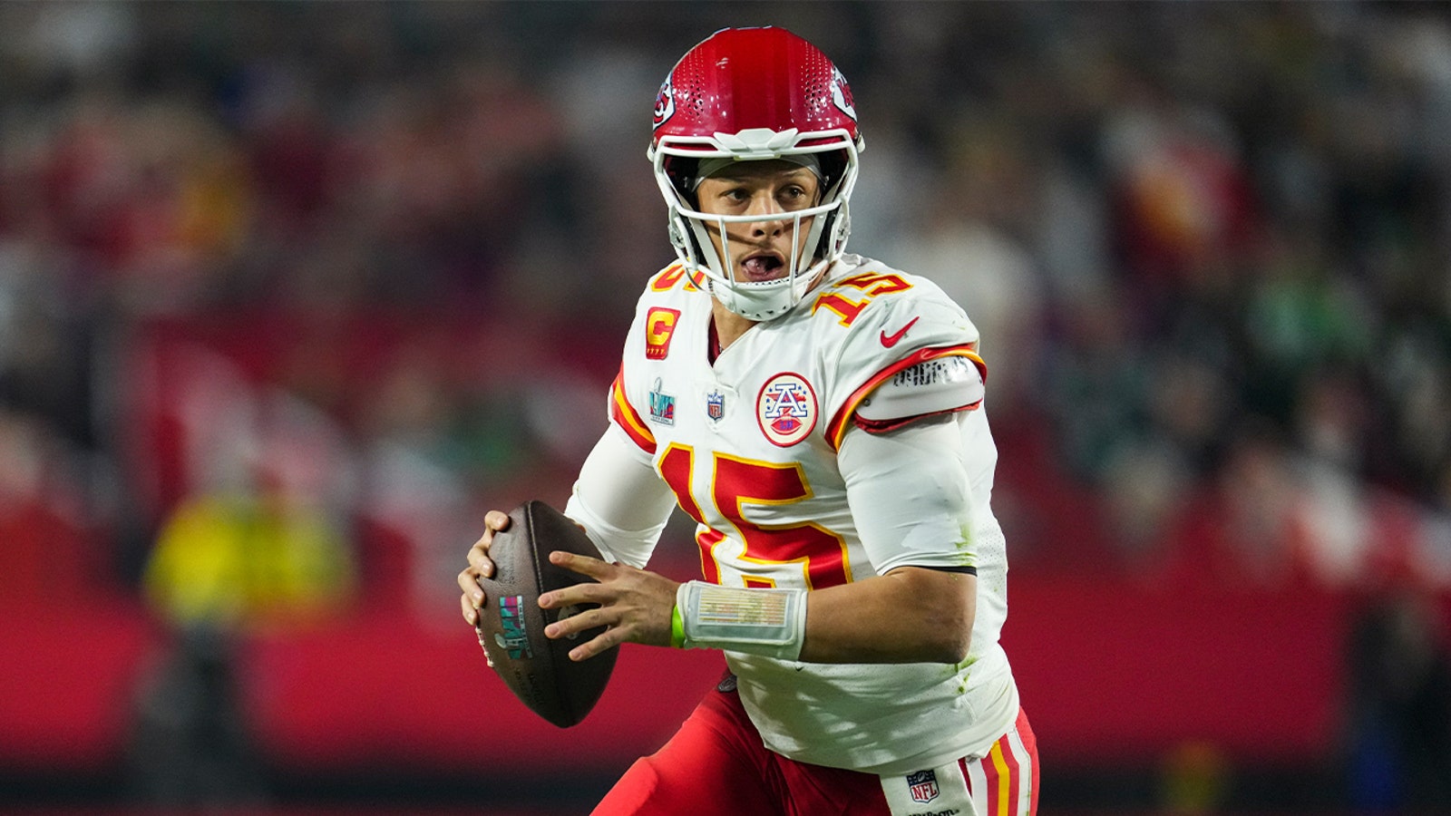 Mahomes is VERY STRONG in the Super Bowl 