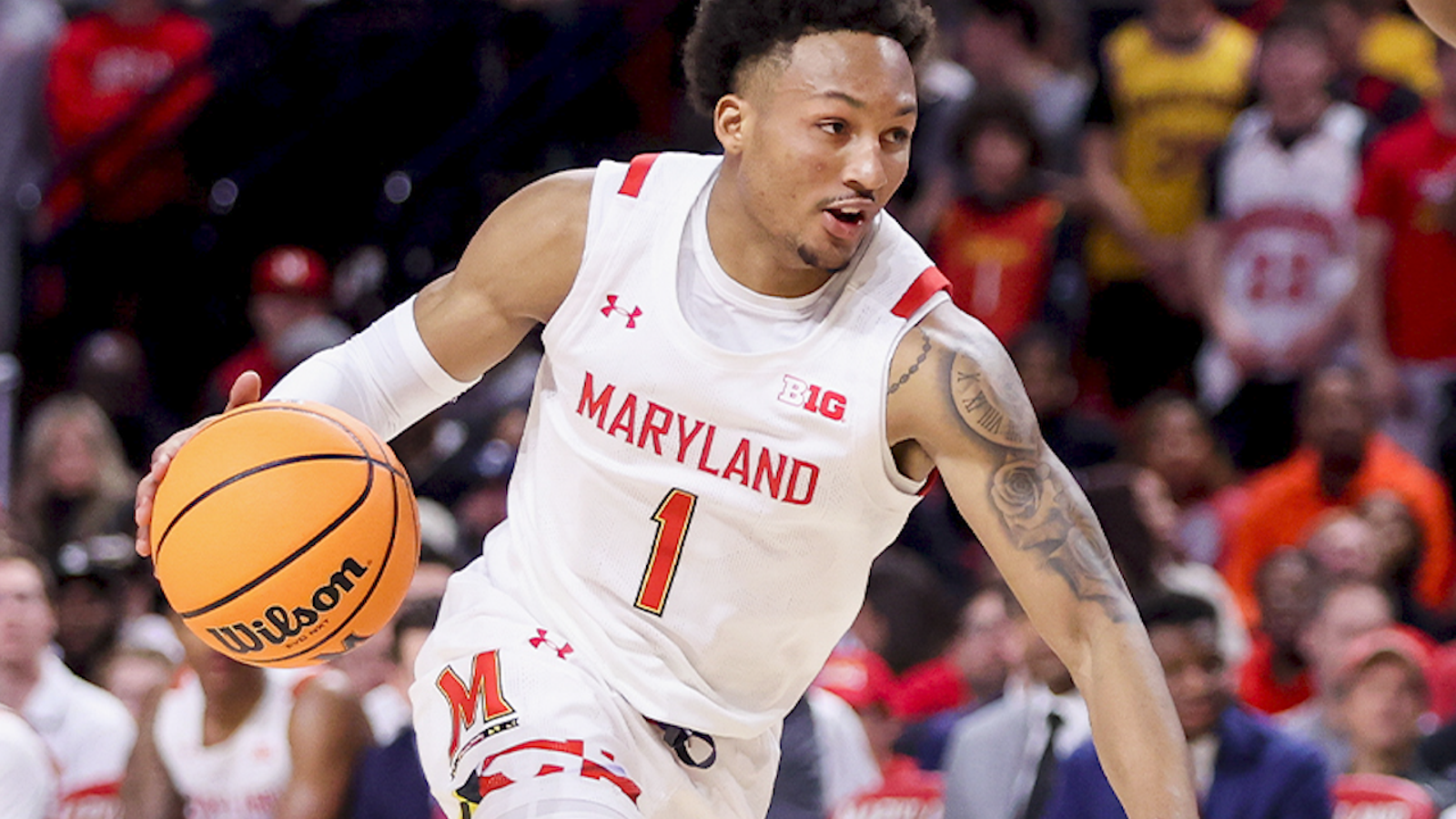 Jahmir Young leads Maryland with 20 points
