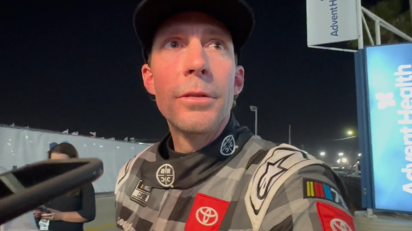 Pastrana on wreck during Duel 2