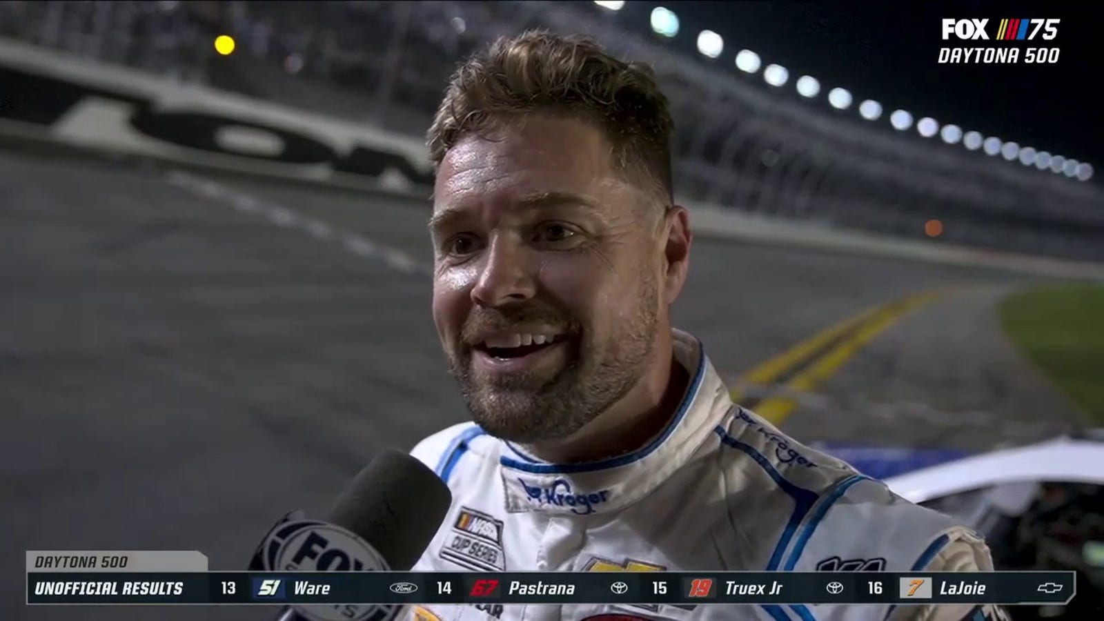 Daytona 500: Ricky Stenhouse Jr. on winning the 2023 Daytona 500