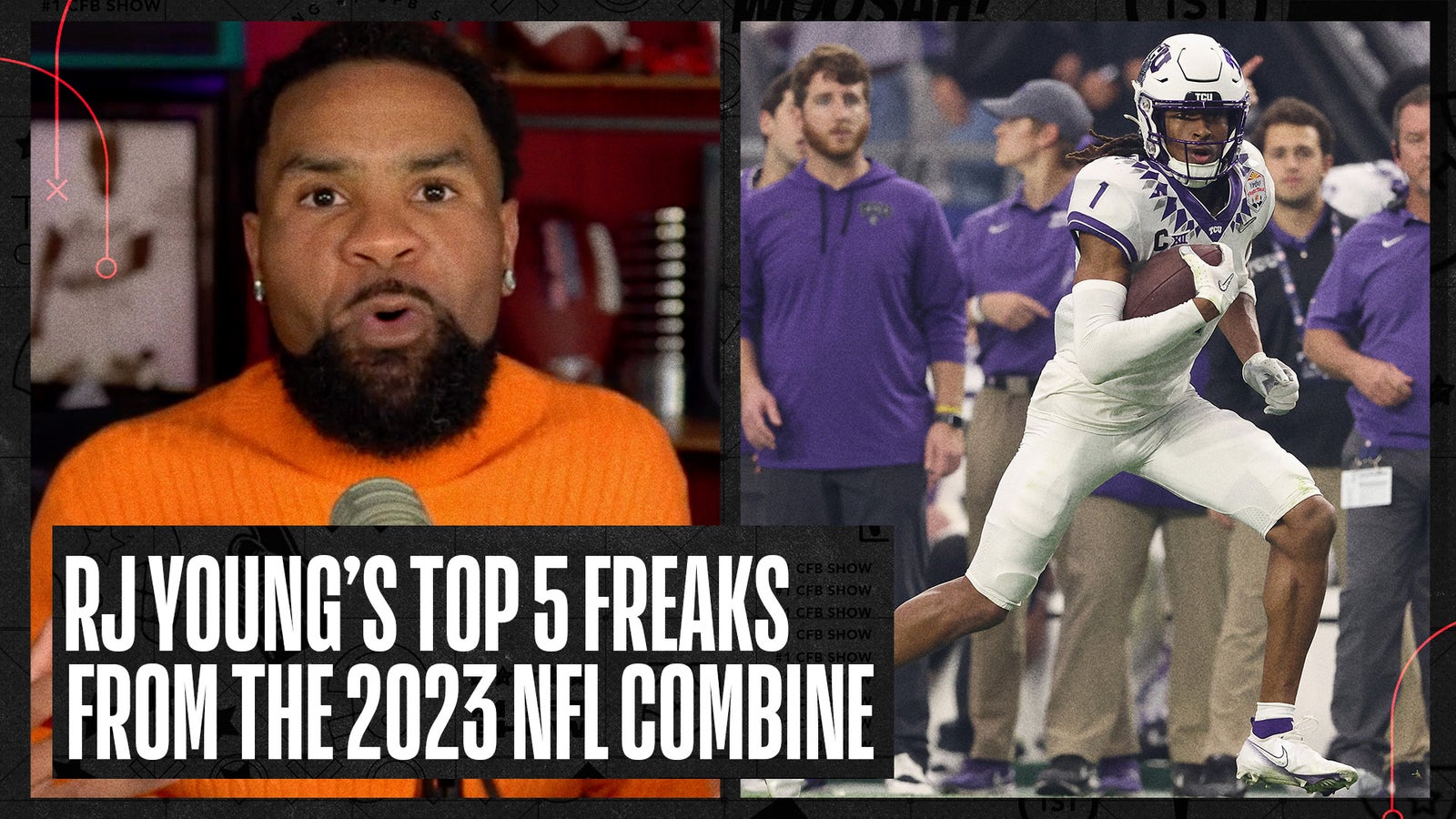 Anthony Richardson and Quentin Johnston top RJ Young's freak list at the NFL Combine