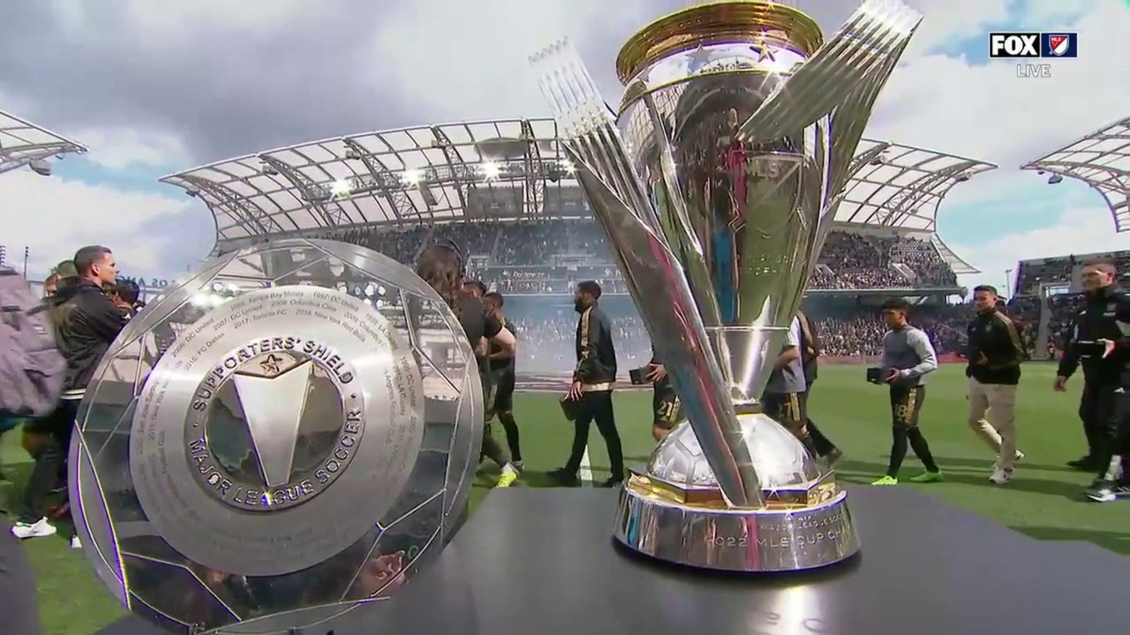 Los Angeles FC เปิดตัวแบนเนอร์ MLS Championship 2022