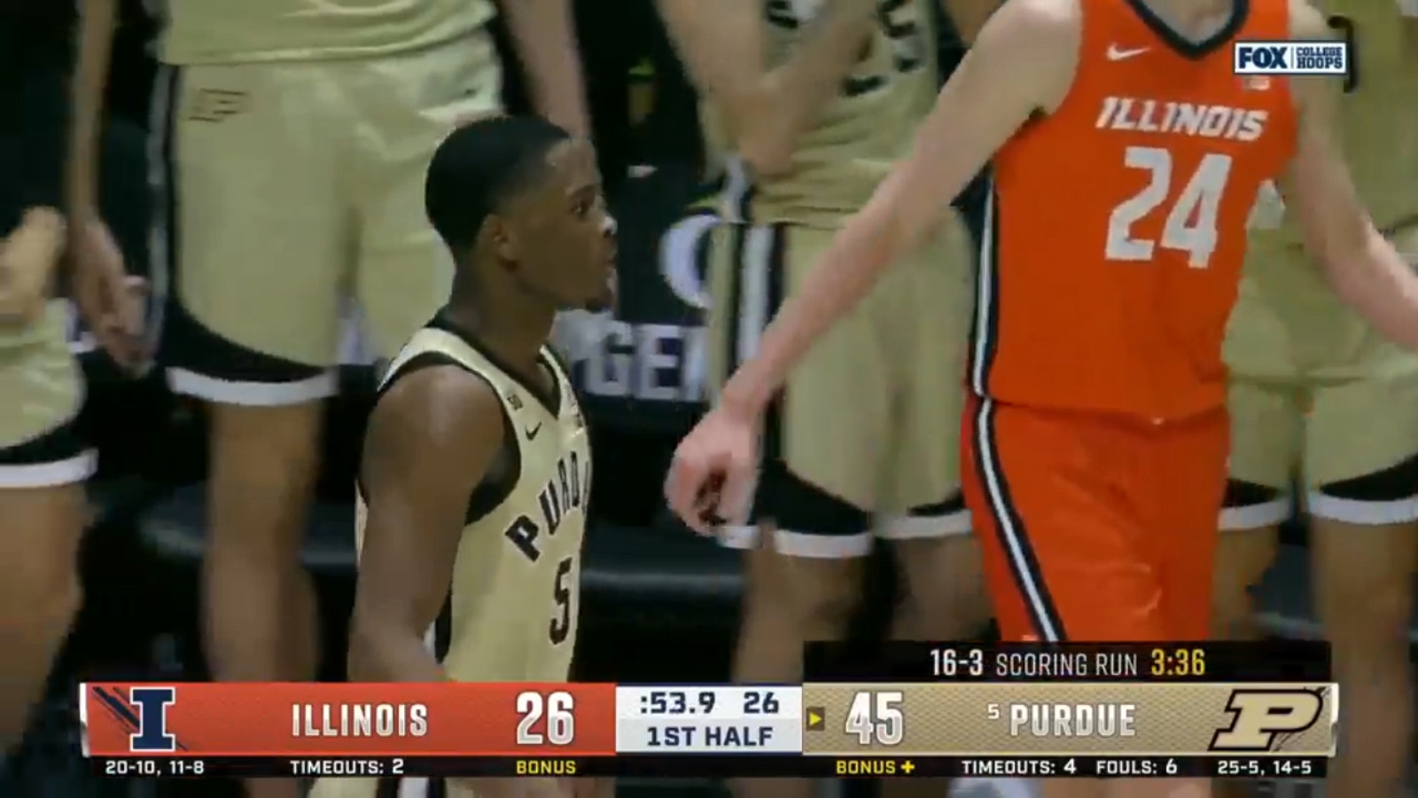 Beryl TV play-640748a150000ae--snap_1678041788303 College basketball highlights: No. 5 Purdue narrowly defeats Illinois Sports 