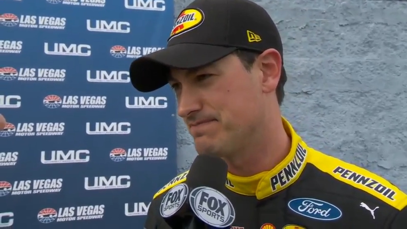Logano crashes