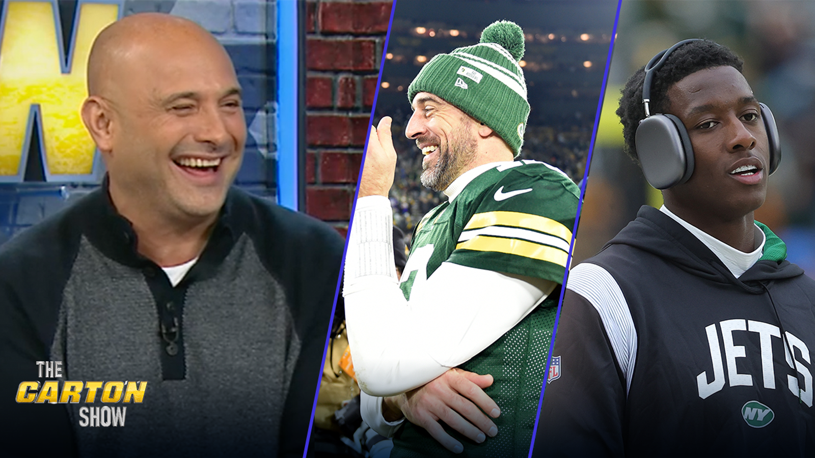 Sauce Gardner sacrifices cheesehead in bid to recruit Aaron Rodgers