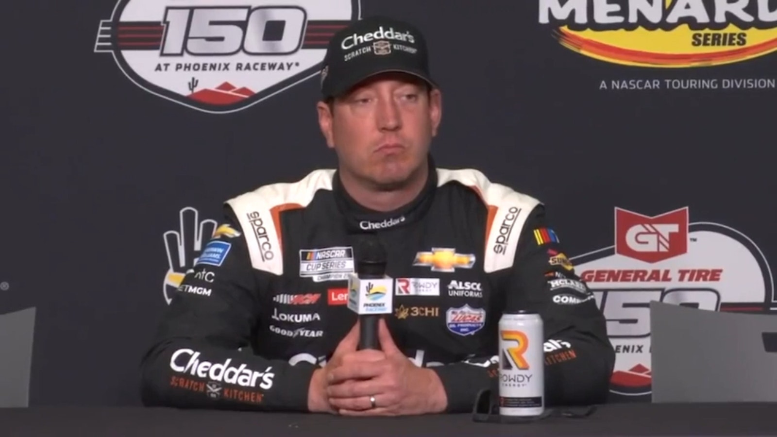 Kyle Busch on the bigger restart zone