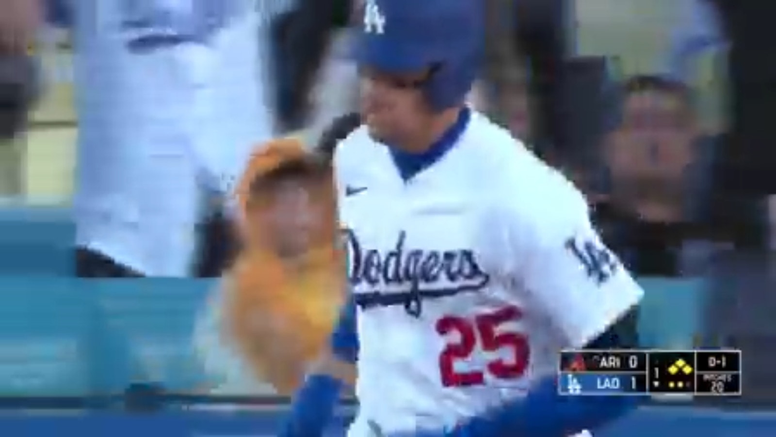 Trayce Thompson crushes a grand slam