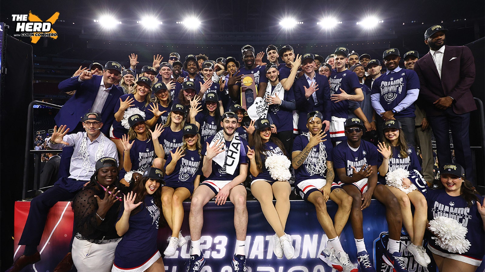 UConn dominated San Diego State for the program's fifth title in 24 years.