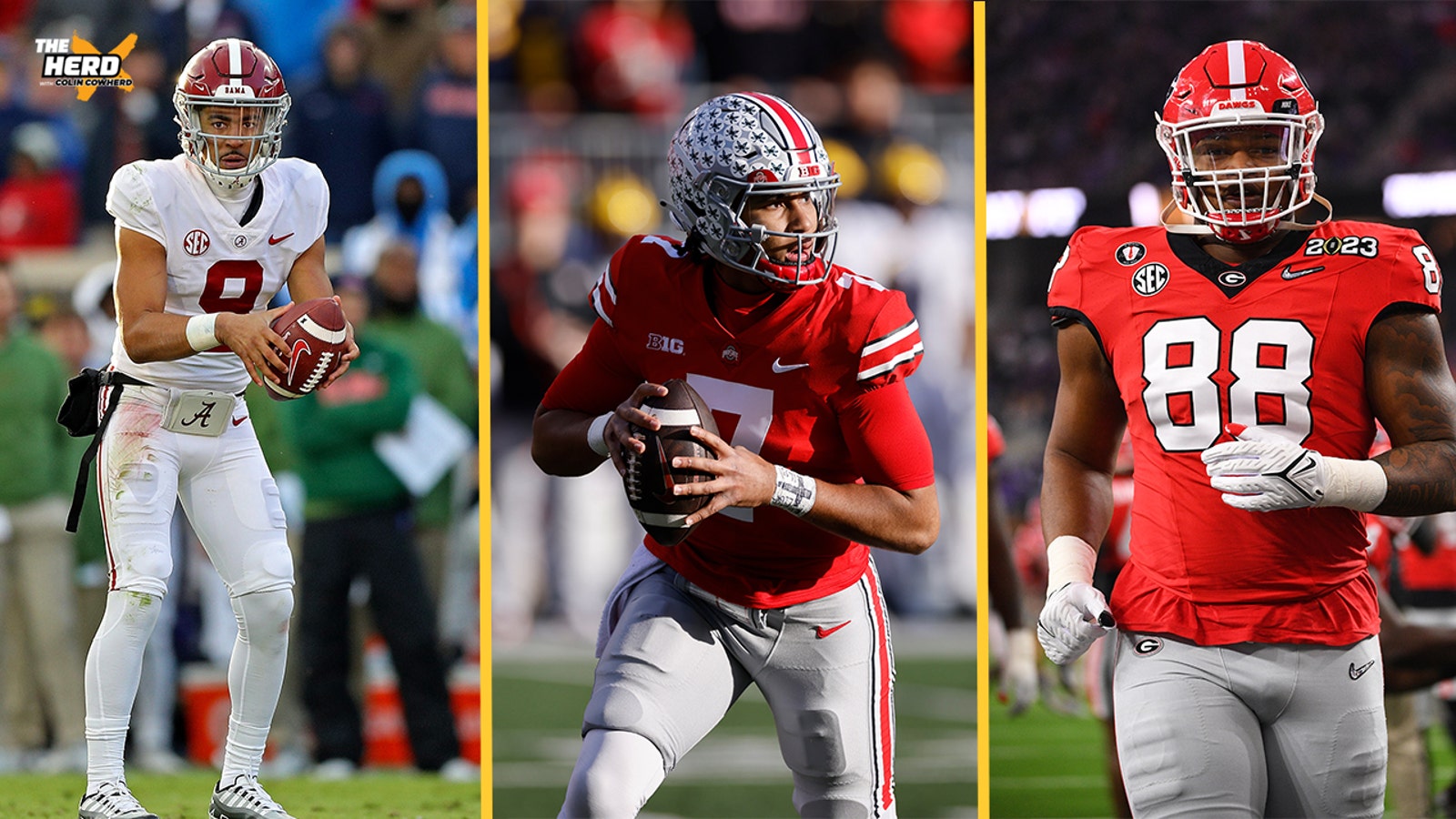 Where Bryce Young, CJ Stroud and Jalen Carter land in Colin's 2023 Mock Draft