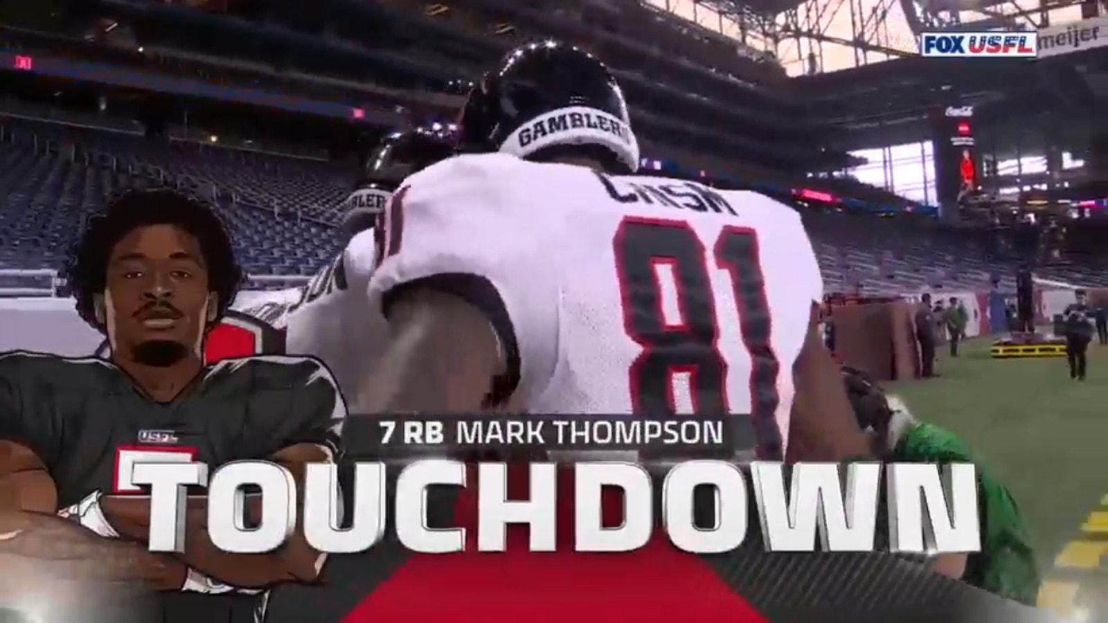 Mark Thompson rushes for 33-yard touchdown vs. Stars