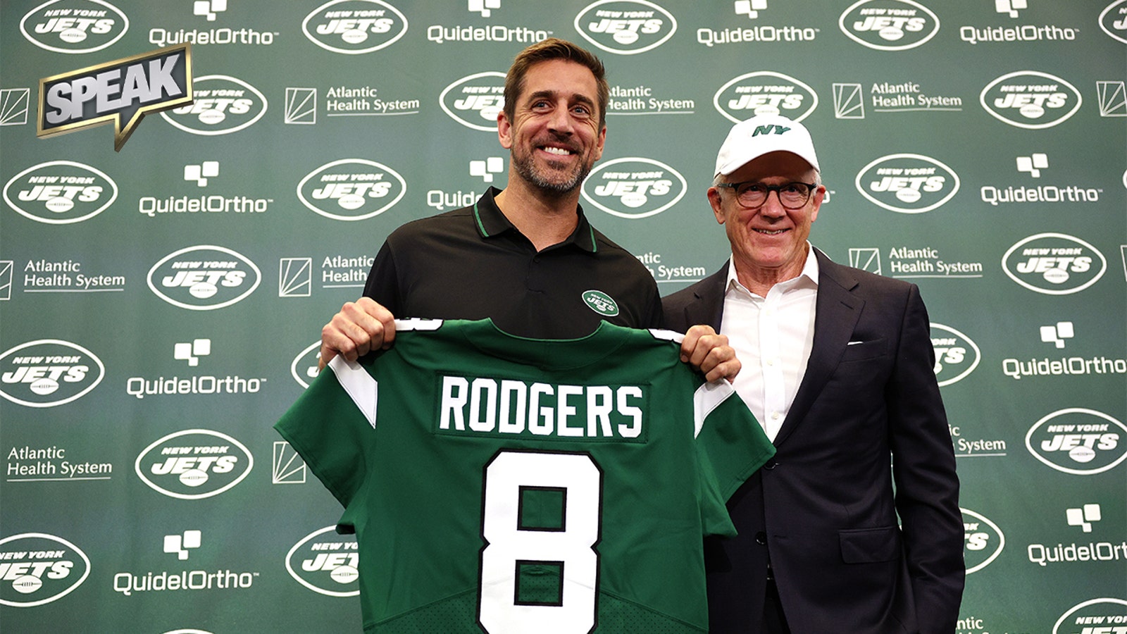 What is on the line for Aaron Rodgers this season with Jets? 