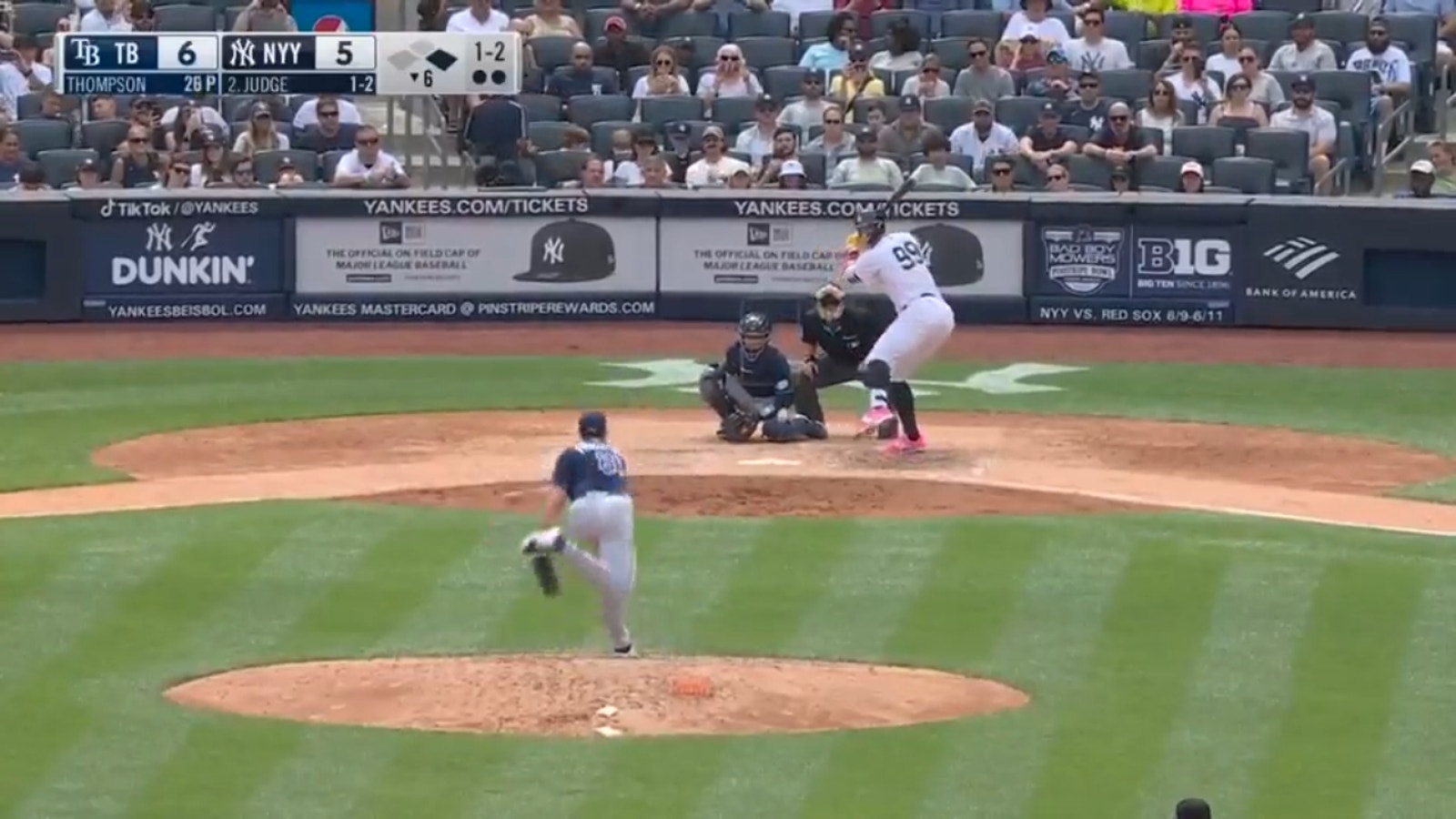 Yankees' Aaron Judge smokes second HR of game!