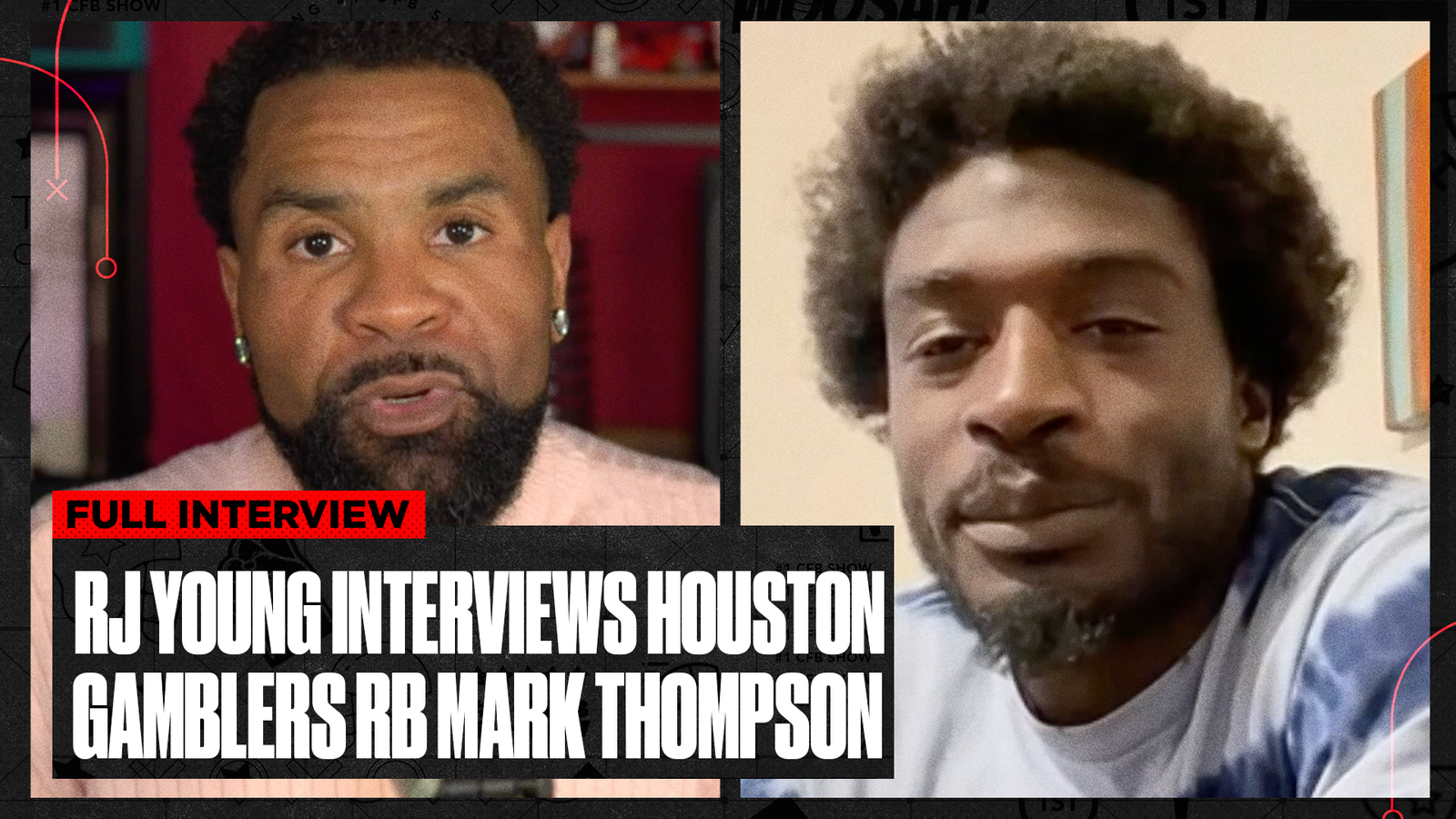Interview with Gamblers running back Mark Thompson 