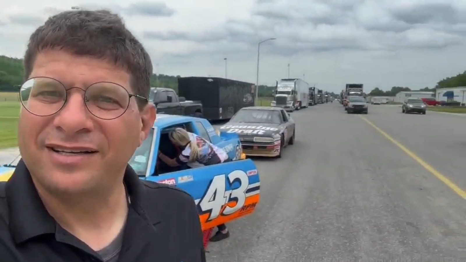 North Wilkesboro Speedway NASCAR parade