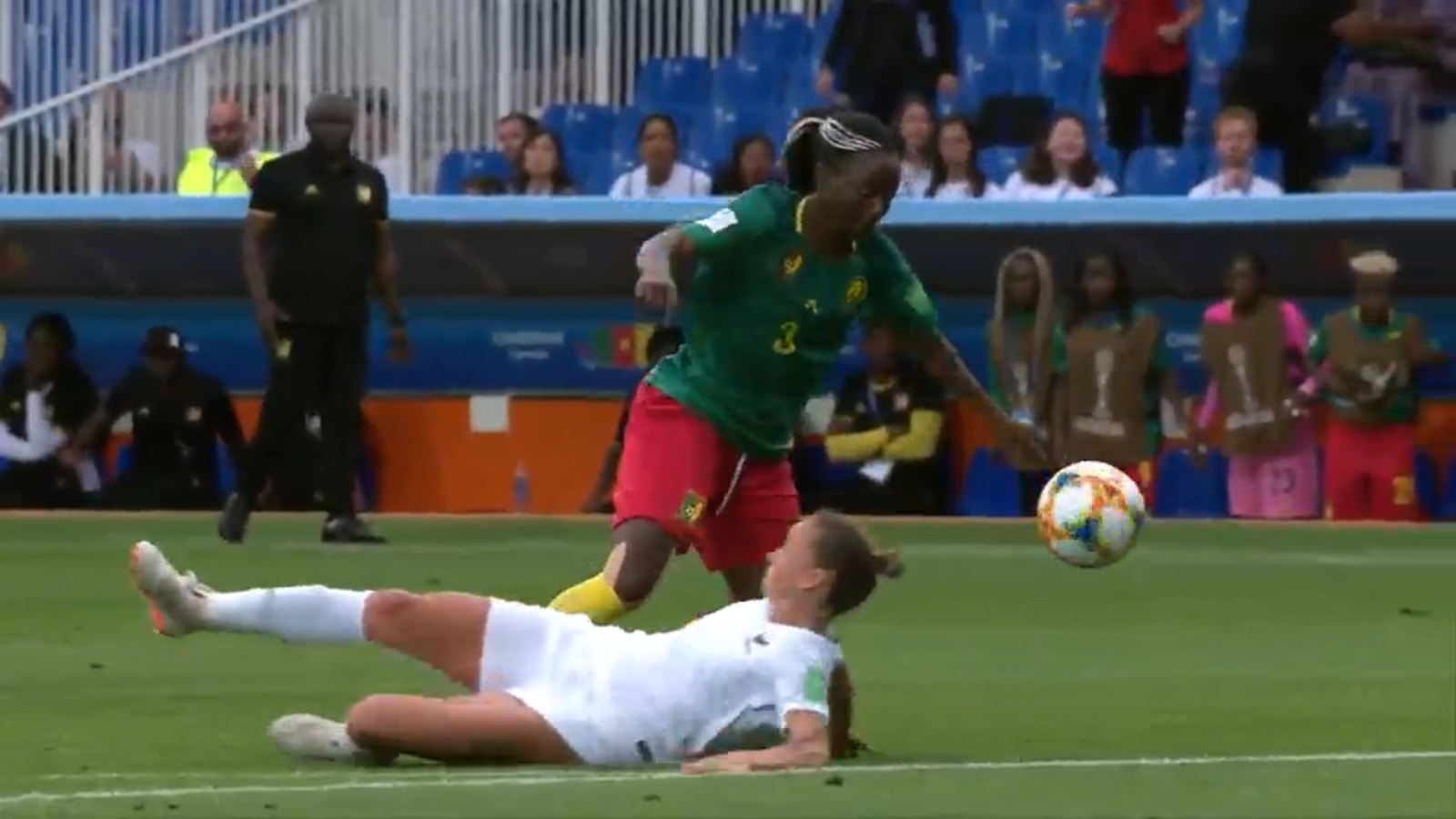 Cameroon shocks Ferns: Number 50 |  The most memorable moments in the history of the Women's World Cup