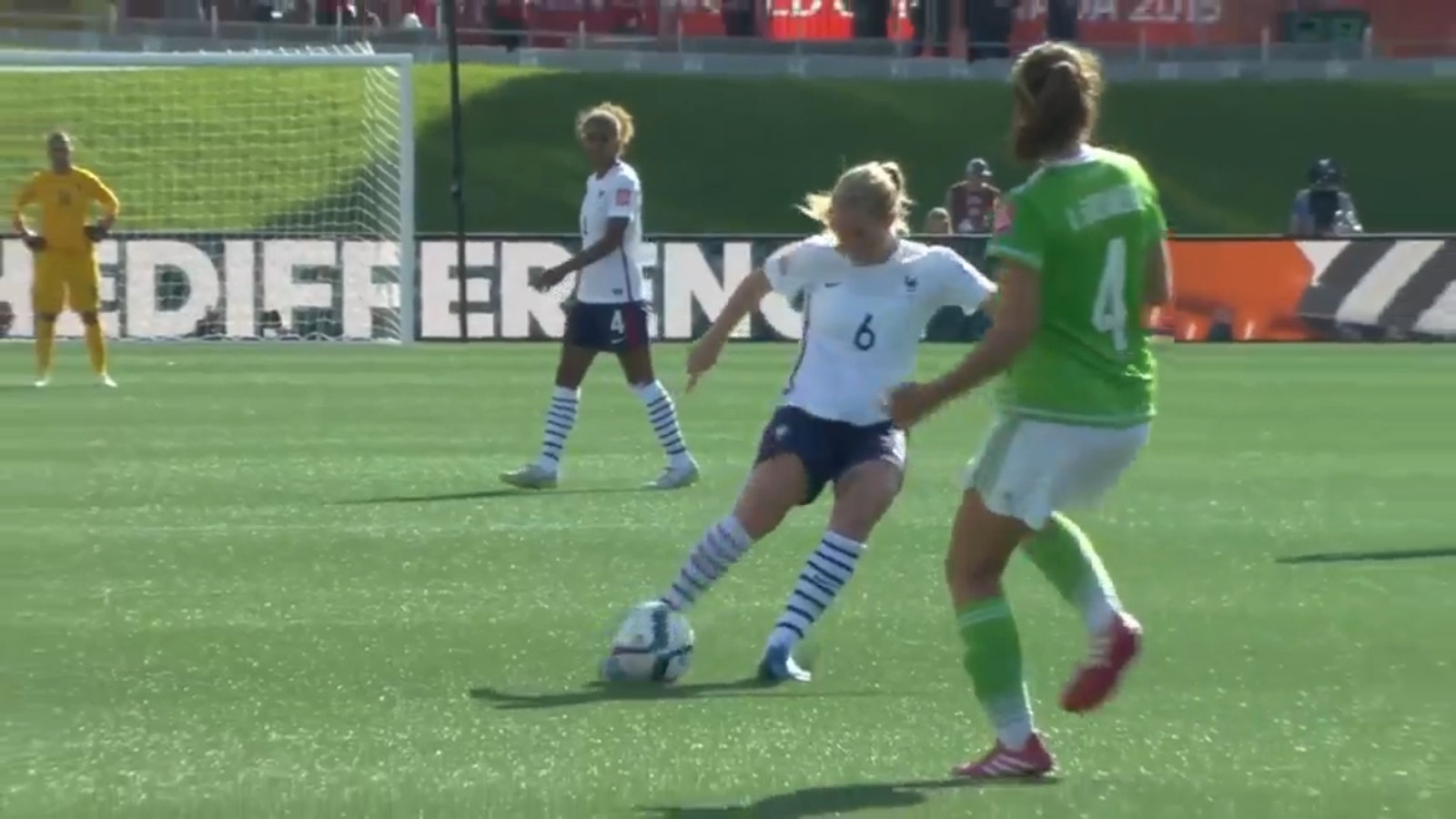 Wonder Strike ของ Amandine Henry: หมายเลข 48 | ช่วงเวลาที่น่าจดจำที่สุดในประวัติศาสตร์ฟุตบอลโลกหญิง