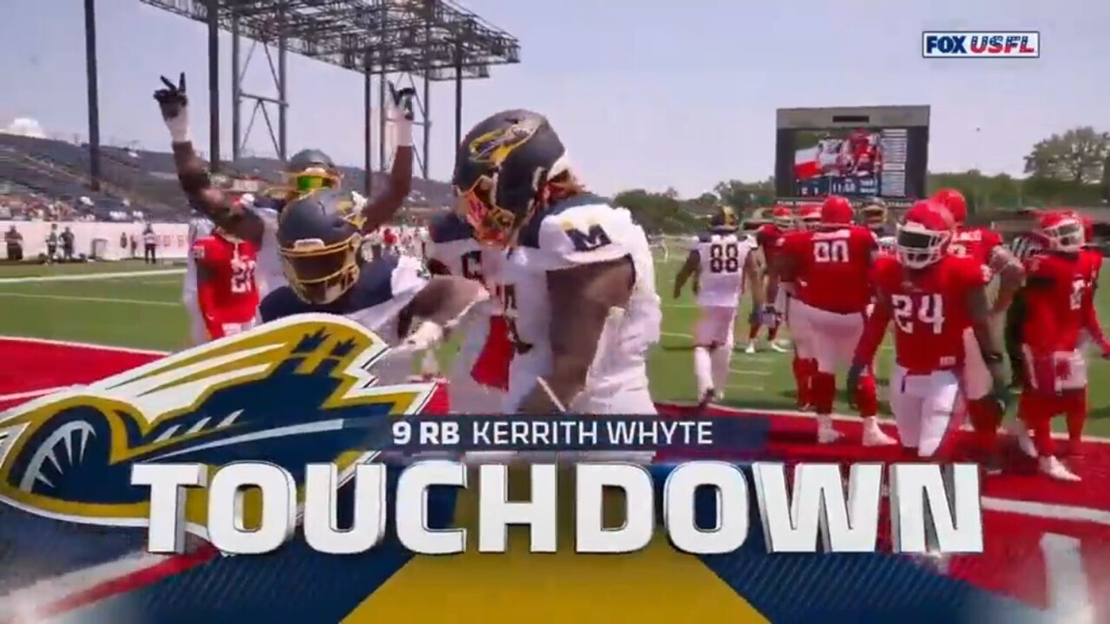 Greg Reaves' WILD interception fuels Kerrith Whyte's touchdown as Showboats extend early lead over Generals