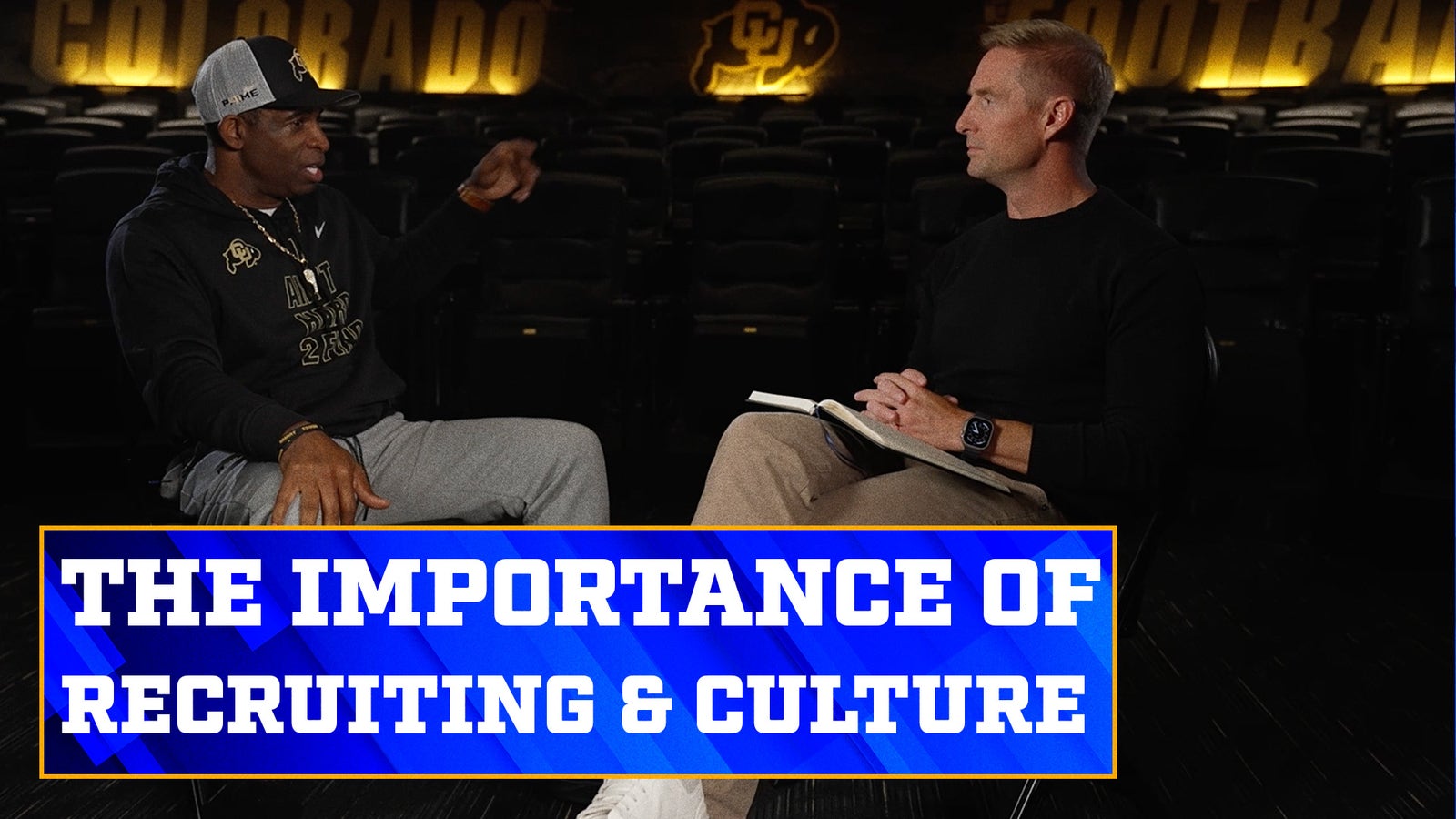 Deion Sanders and Joel Klatt talk recruiting and culture at Colorado