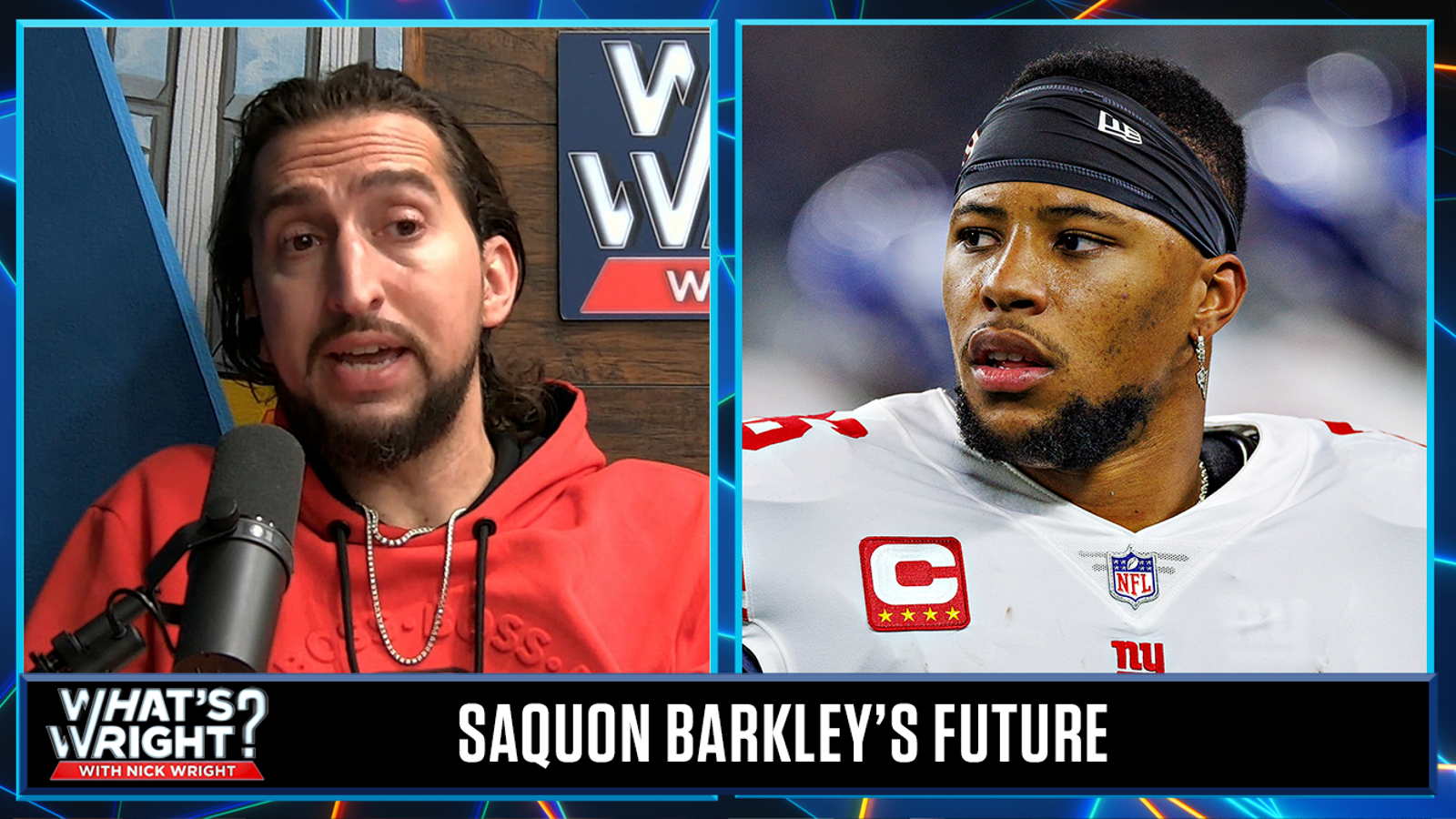 Nick Wright shares a solution for Giants to solve Saquon Barkley's franchise tag dilemma 