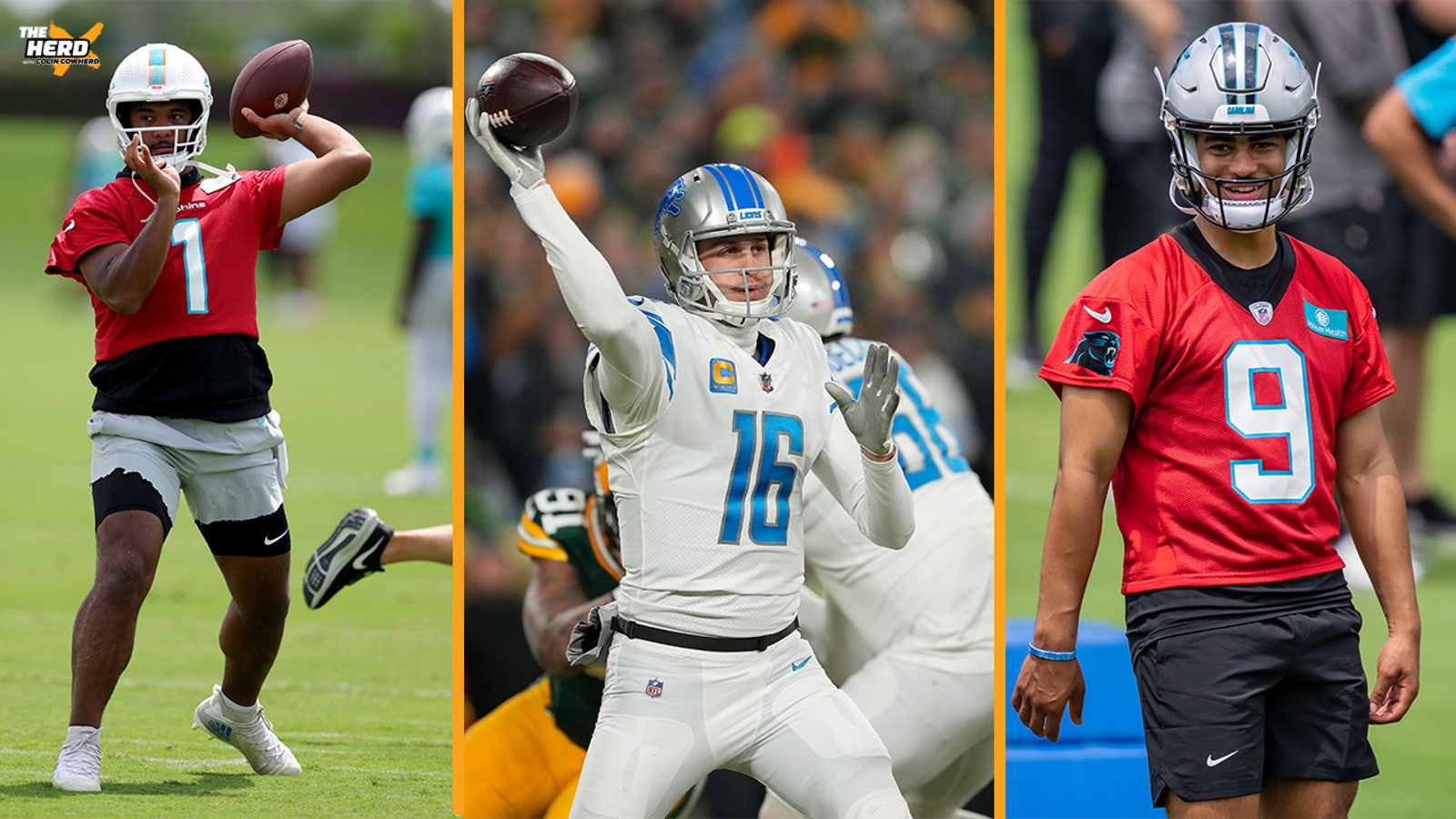 Colin Cowherd's 2023 division winners include Dolphins, Lions, Panthers