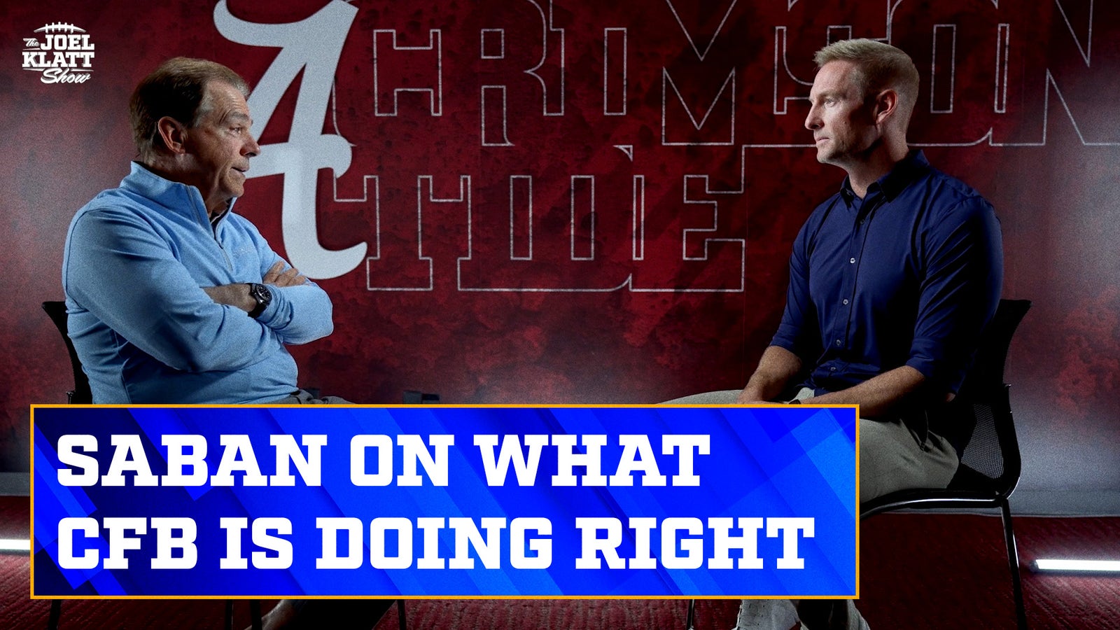 Nick Saban explains what college football is doing right