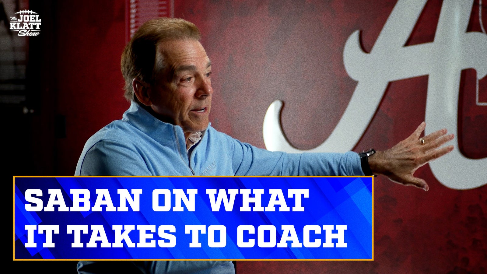 Nick Saban shares thoughts on the recruiting process