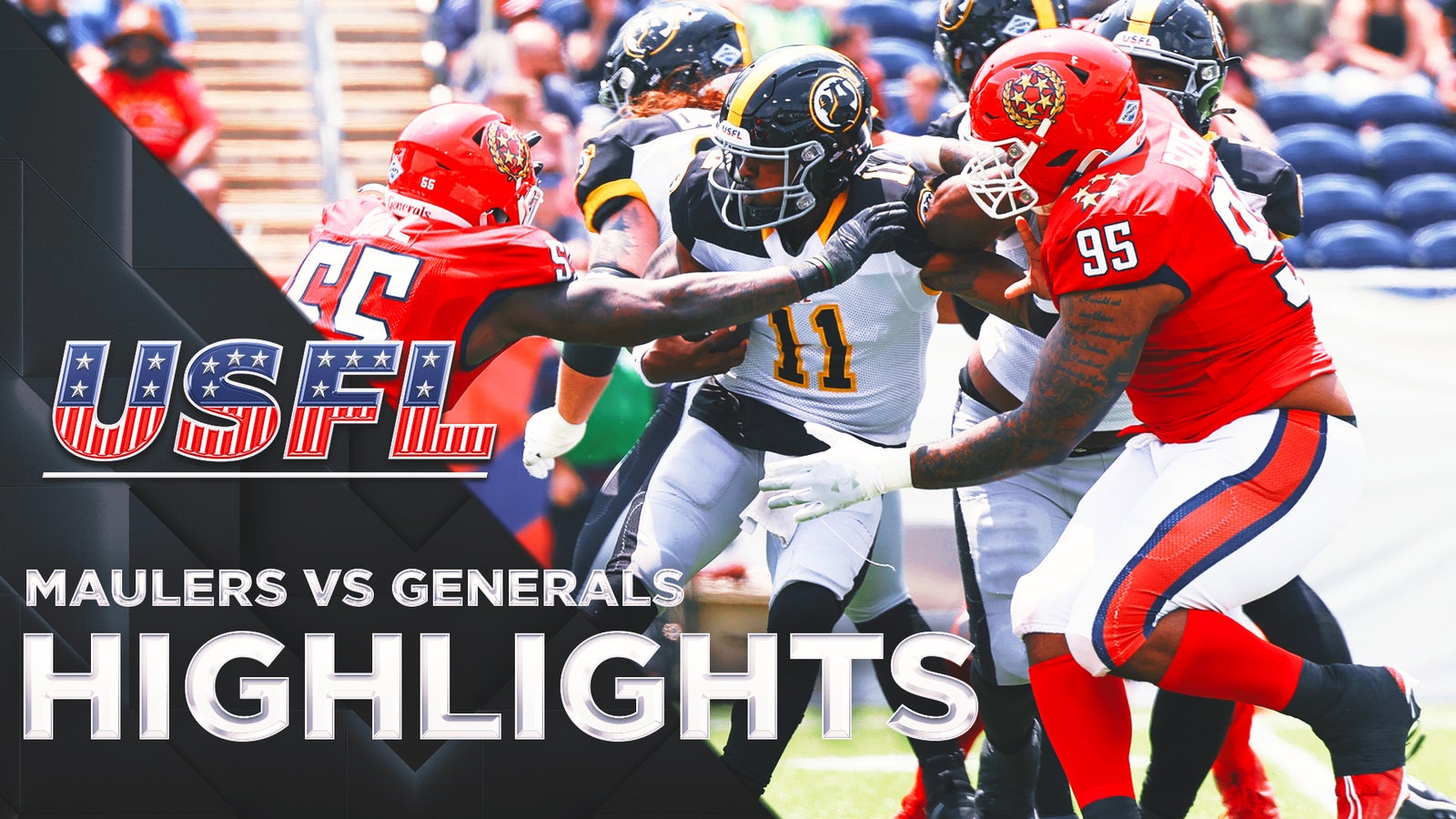 Highlights: Pittsburgh Maulers shut down New Jersey Generals