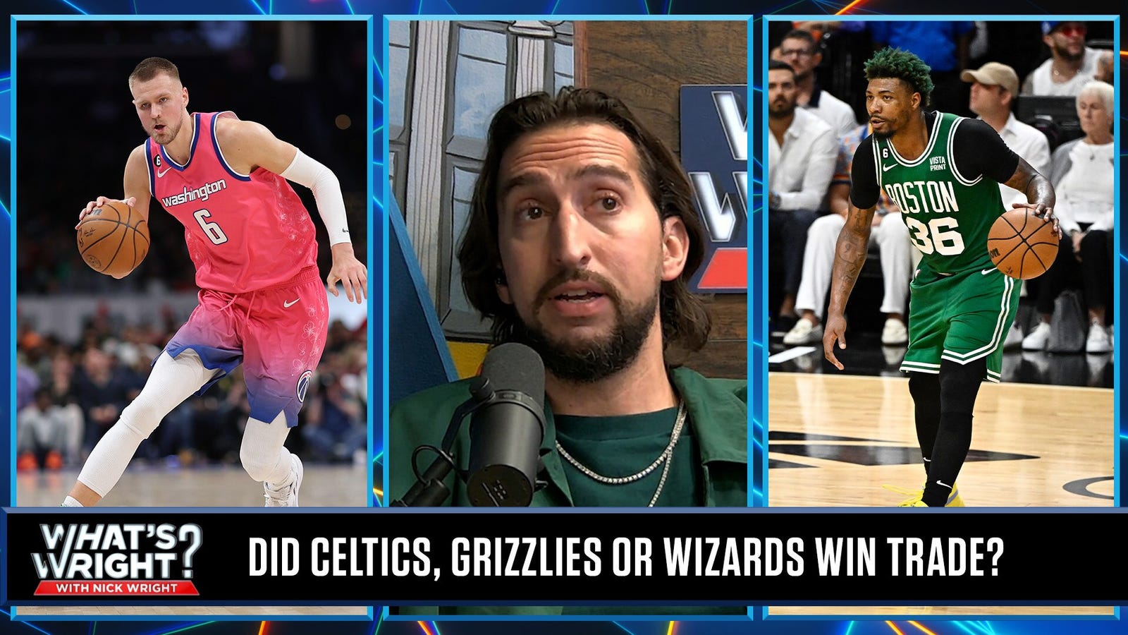 Marcus Smart-Kristaps Porzingis trade hurts Grizzlies, puts Celtics in unique spot | What's Wright?
