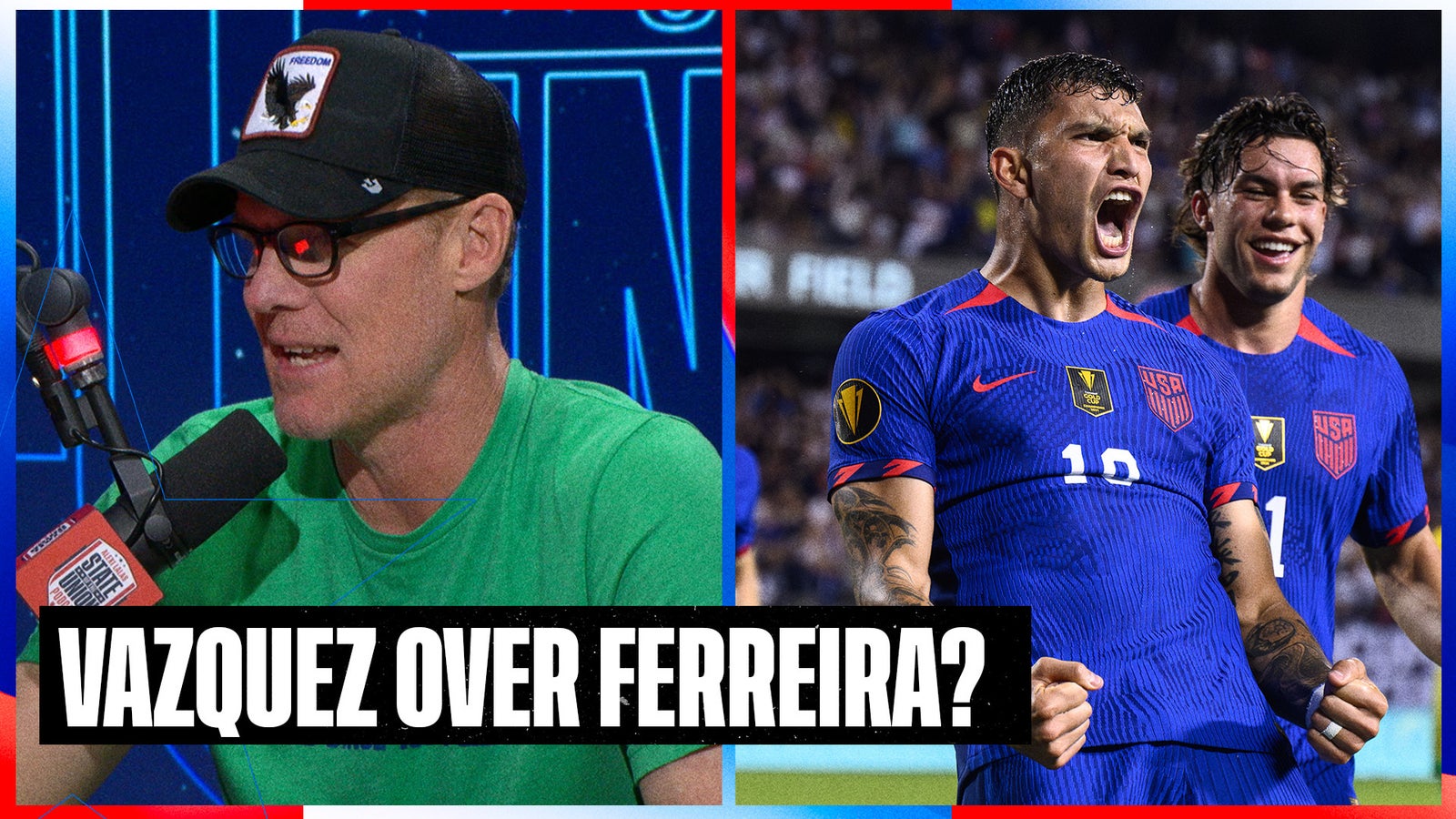 USMNT expected to experiment against Saint Kitts and Nevis - UnlistedNews 1 Should Brandon Vázquez start over Jesús Ferreira for USMNT? | SOTU