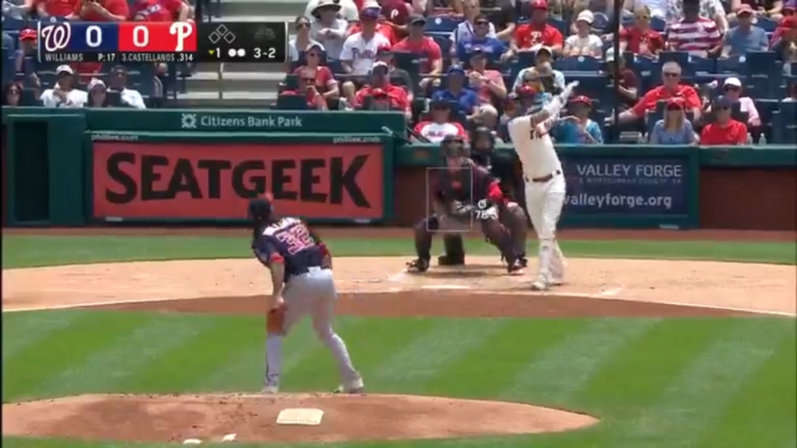 Nick Castellanos, J.T. Realmuto go yard as Phillies grab lead over Nationals