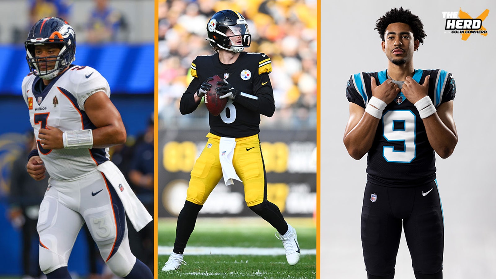 Steelers, Broncos e Panthers são os novos times de playoff de Colin em 2023