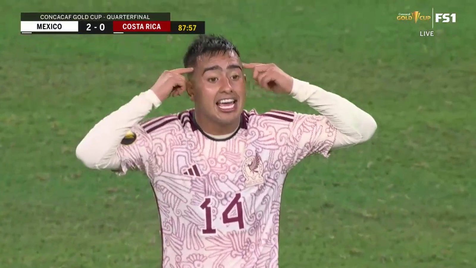 Érick Sánchez's BEAUTIFUL finish sealed Mexico's 2-0 win over Costa Rica