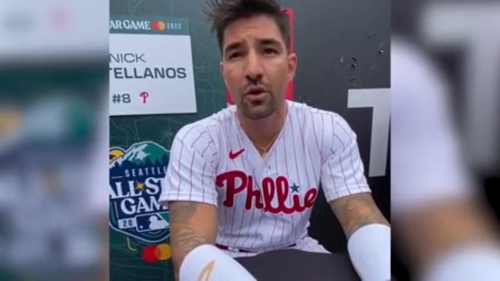 Matt Olson and Nick Castellanos discuss the original expectations of Shohei Ohtani as a two-way player