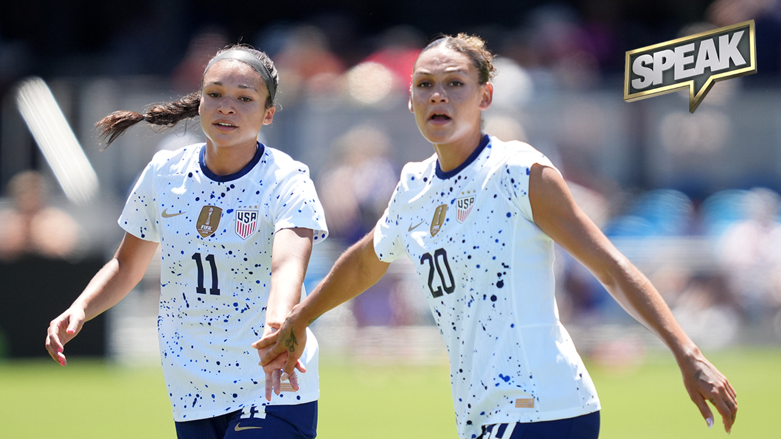 Sophia Smith & Trinity Rodman headline Aly Wagner's top breakout stars to watch for in Women's FIFA World Cup | SPEAK