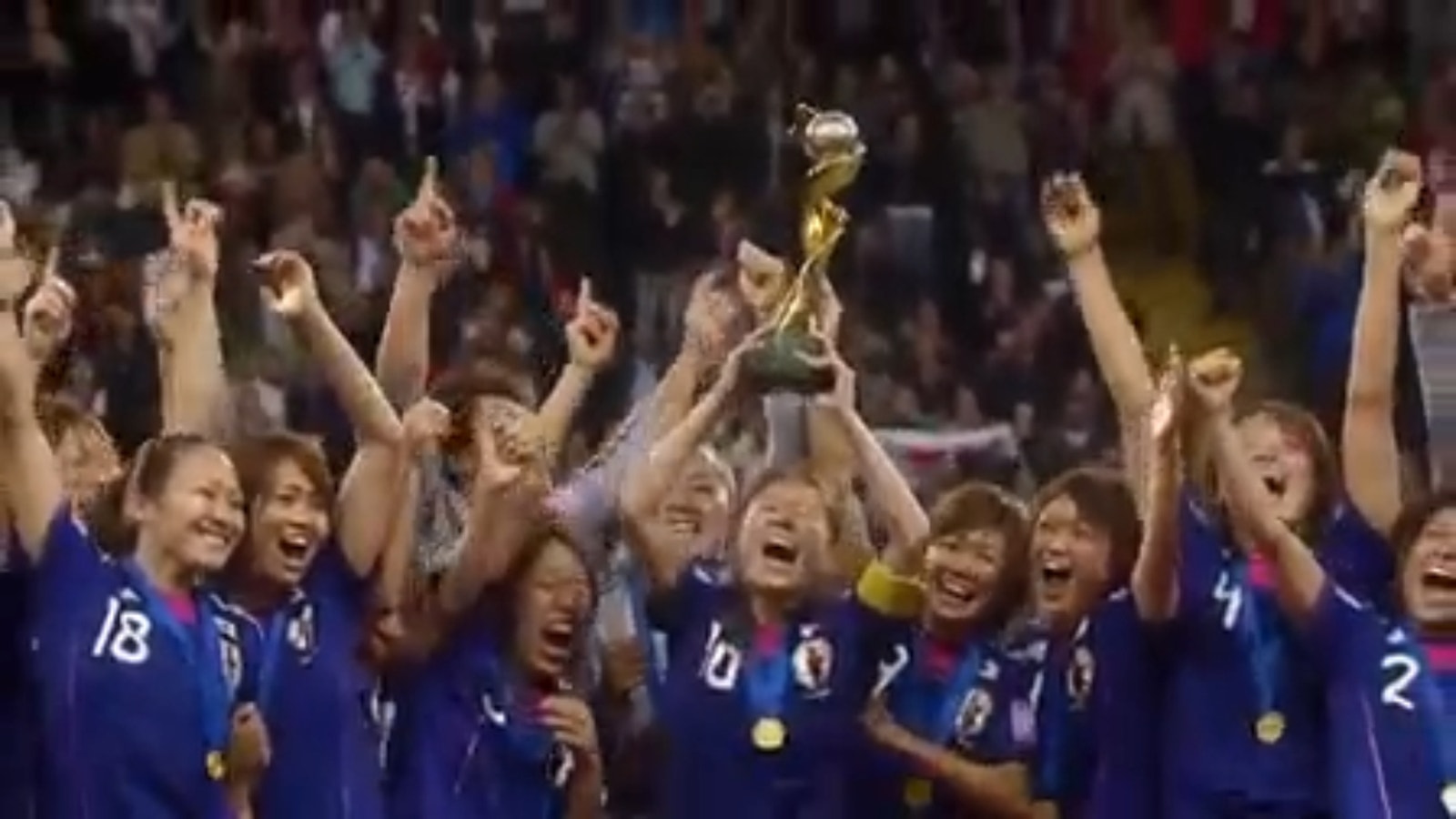 Victoria All-Japan: No. 3 |  El momento más memorable en la historia de la Copa Mundial Femenina