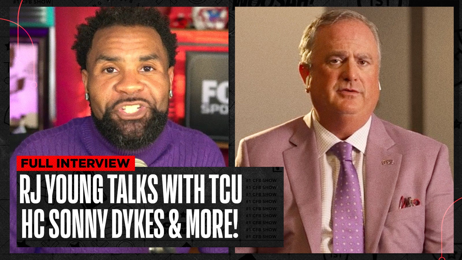 TCU's Sonny Dykes and Bud Clark from Big 12 Media Day