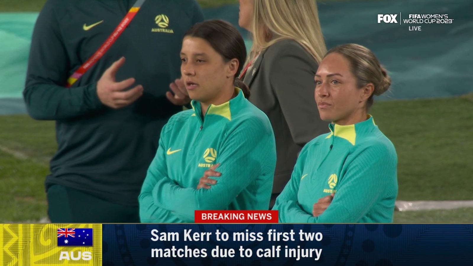 "World Cup Tonight" crew reacts to Sam Kerr's injury