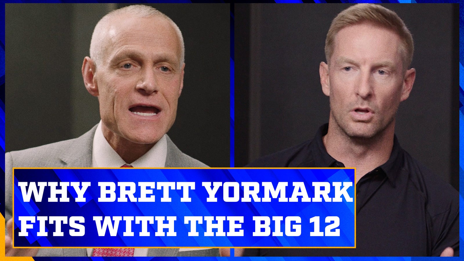 Brett Yormark on why he is a perfect fit for the Big 12
