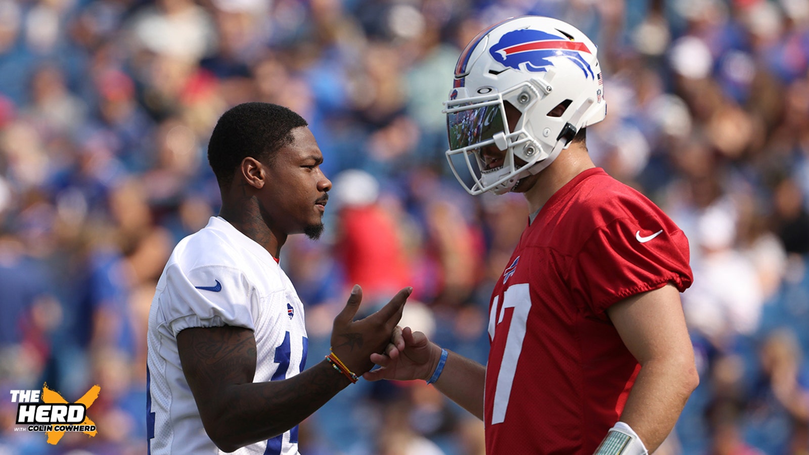 Stefon Diggs, Bills training camp drama "not overblown"