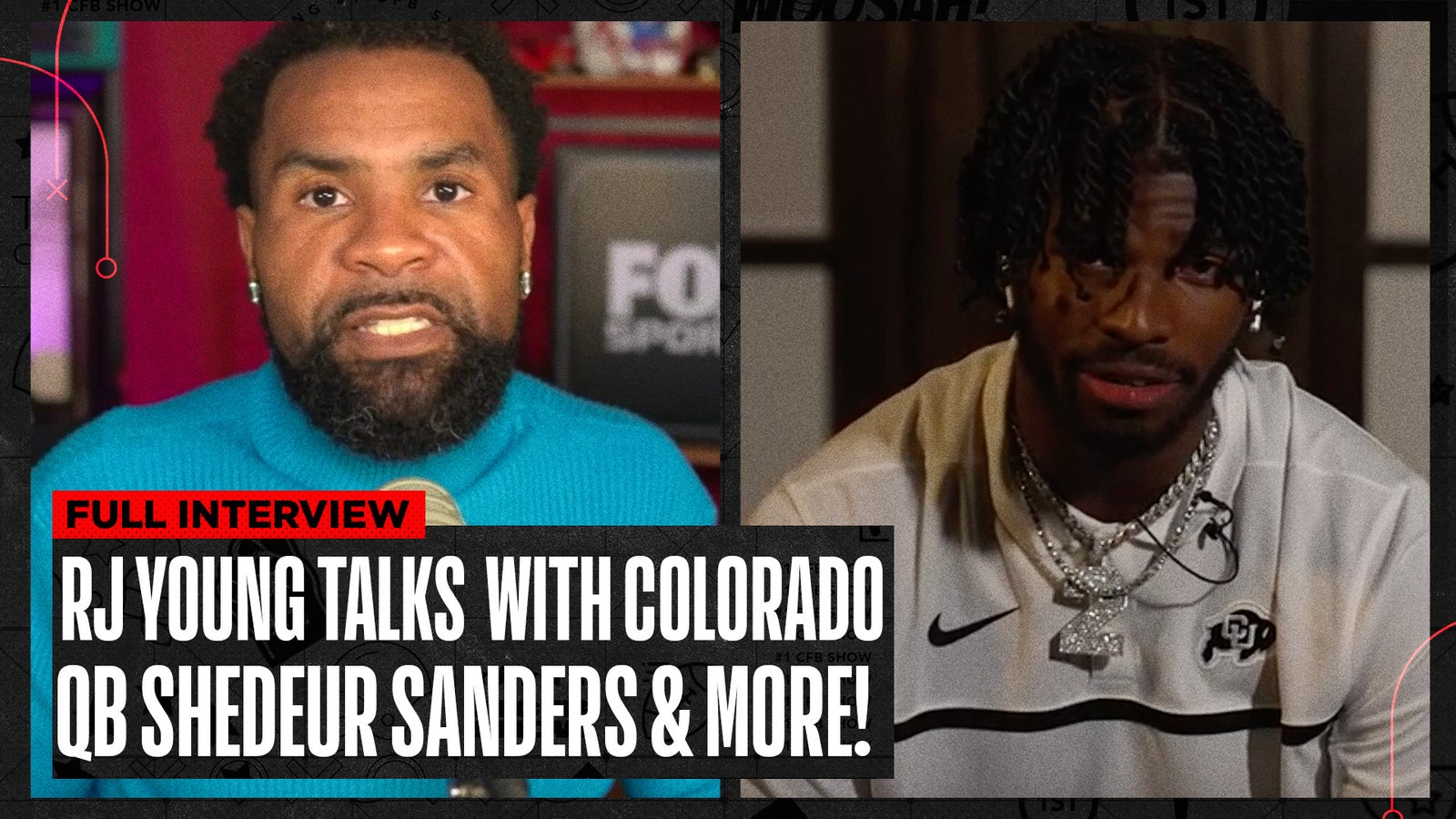 Colorado's Shedeur Sanders, Travis Hunter and Charles Kelly join RJ Young