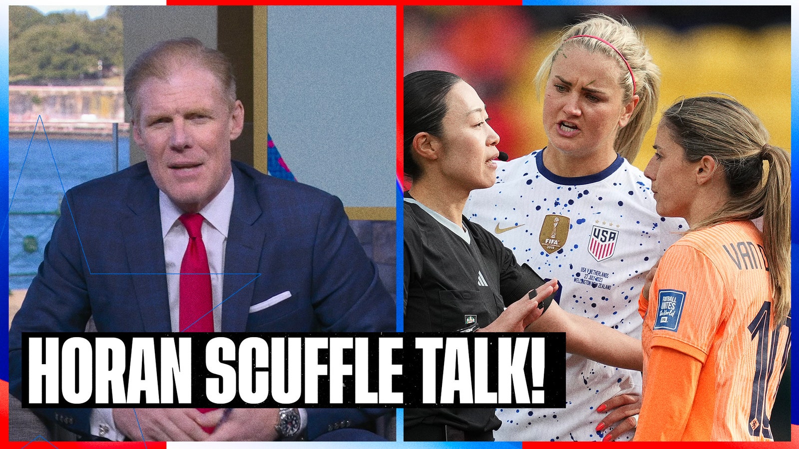 Alexi reacts to Lindsey Horan's SCUFFLE with Daniëlle van de Donk 