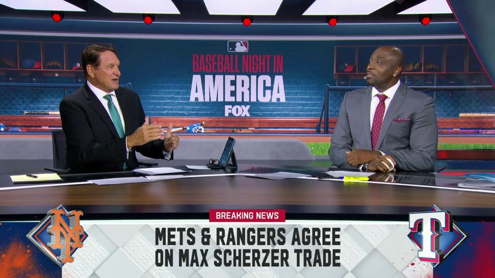 Rangers reach an agreement to acquire Max Scherzer from Mets