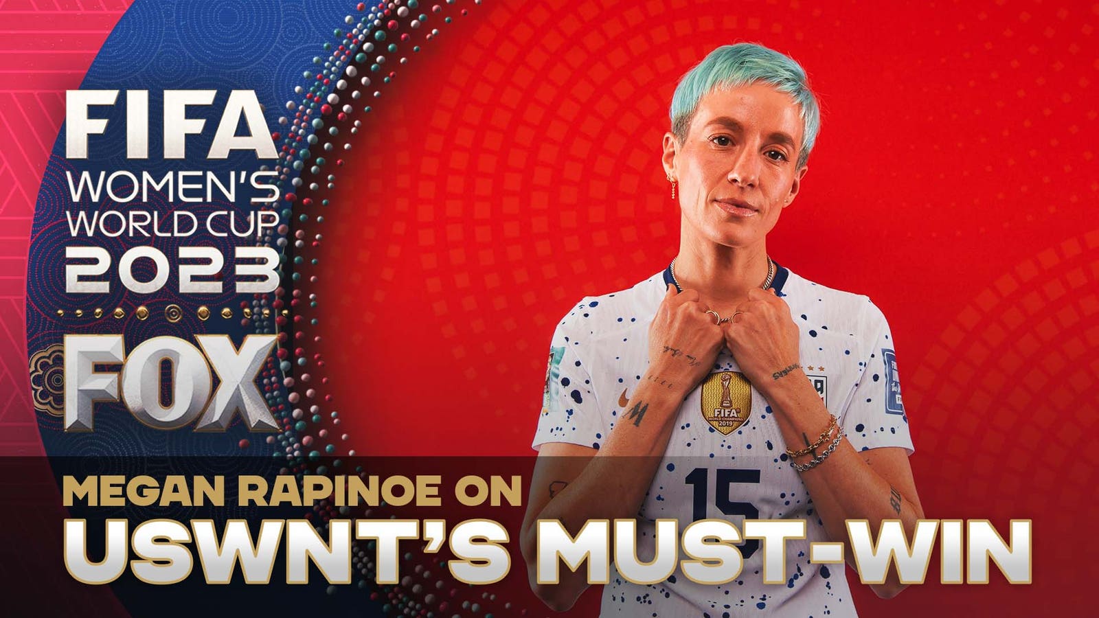 "This is what you train for" — USWNT's Megan Rapinoe on the must-win game vs. Portugal