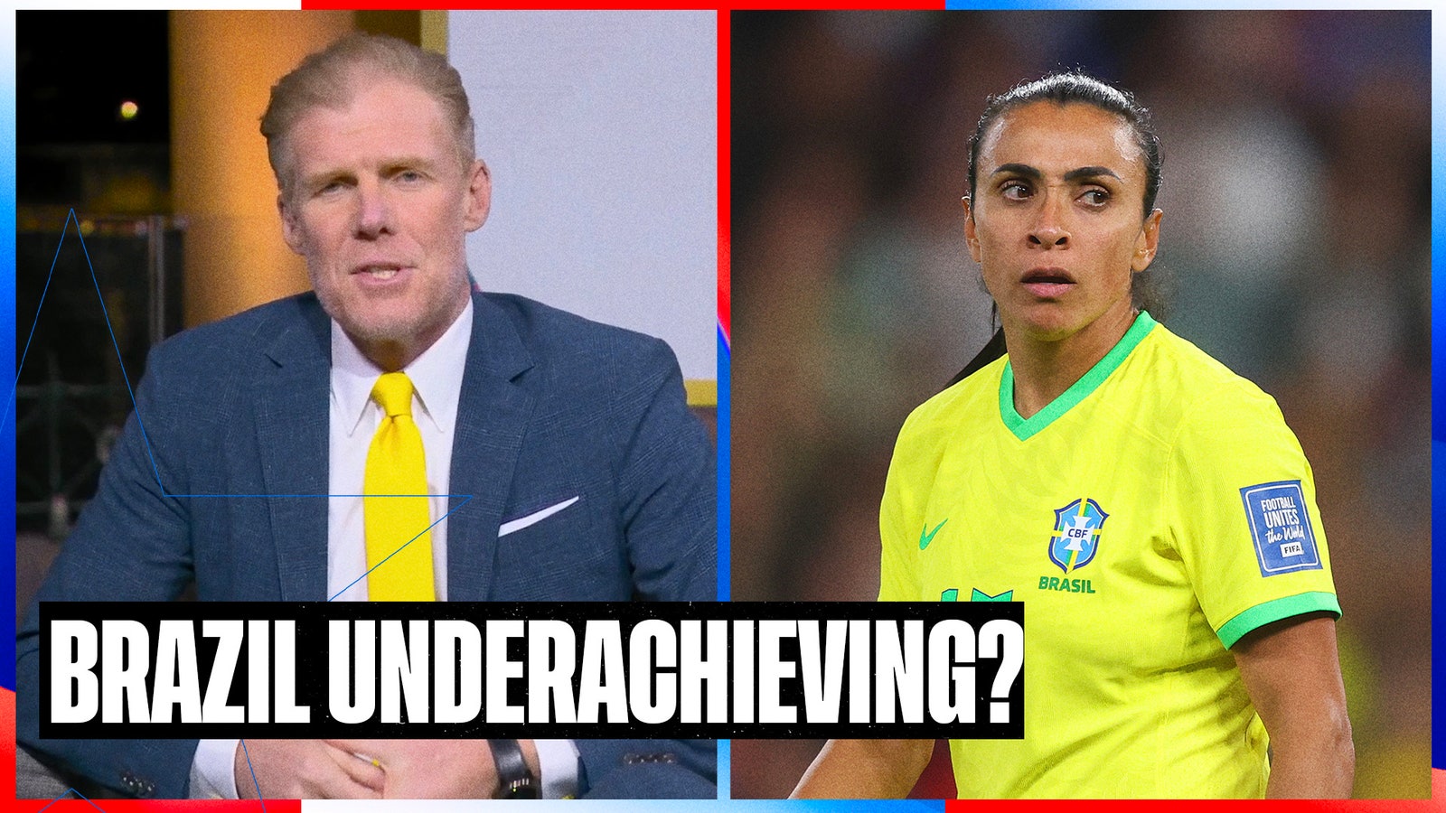 Is Brazil UNDERACHIEVING against elite teams in the World Cup?