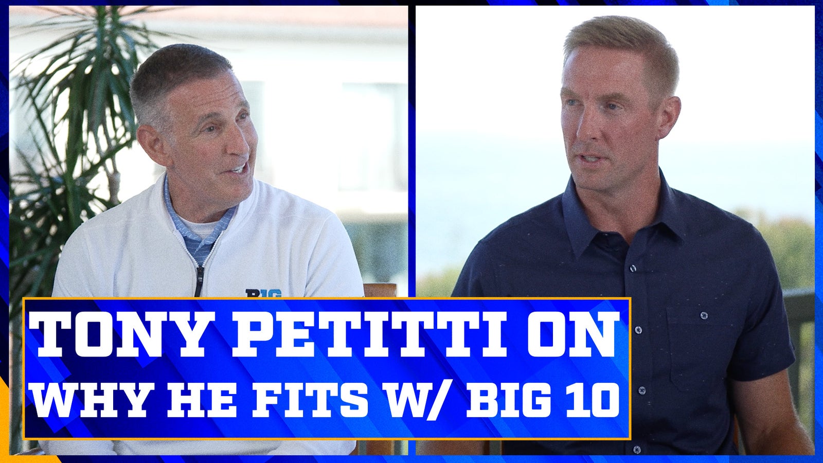 Tony Petitti on how his background prepared him to be Big Ten Commissioner