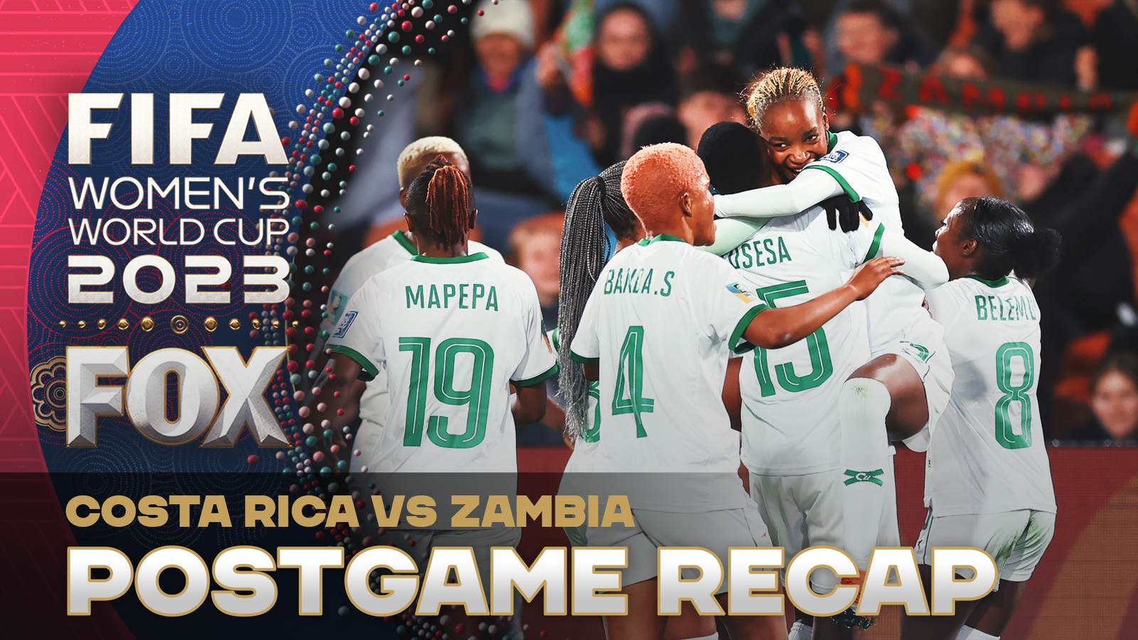 Recapping Zambia's first ever World Cup victory