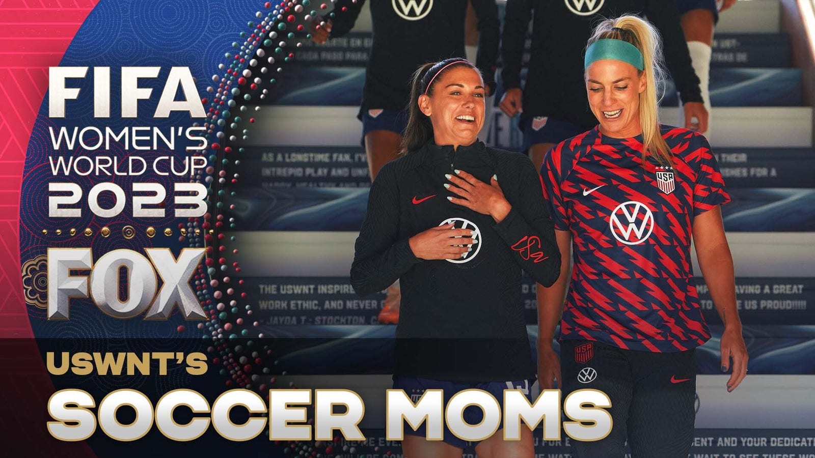 "When I'm home, I'm just mom" — Alex Morgan, Julie Ertz and Crystal Dunn reflect on being first-time mothers at the World Cup