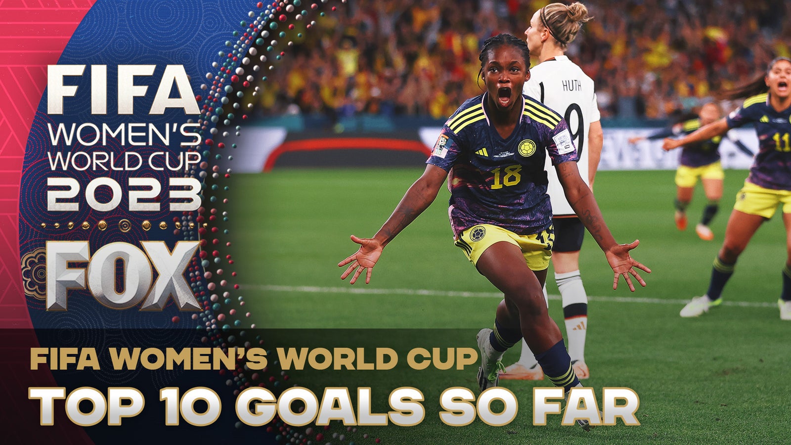 Top 10 goals of the FIFA Women's World Cup so far ft. Linda Caicedo, Katie McCabe and more!